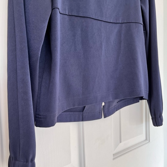 💟 Filippa K Satin Jacket XS Blue - Picture 10 of 16